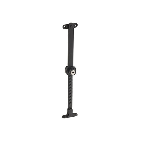 TRADCO LOCKING TELESCOPIC CASEMENT STAY - AVAILABLE IN VARIOUS FINISHES - primehardware