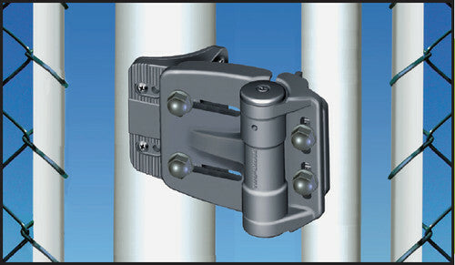 D&D TRUCLOSE TCAMA2RND SELF CLOSING MINI MULTI ADJUST ROUND POST GATE HINGE