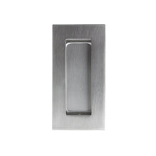 Zanda Square Flush Pull Concealed Fix 102x51mm | Standard & Euro Keyhole