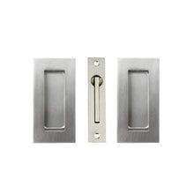 Zanda Square Cavity Sliding Door Flush Pull Kit 102x51mm Stainless Steel