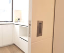 Zanda Square Sliding Door Flush Pull Kit 102x51mm Stainless Steel 5261.SS - primehardware