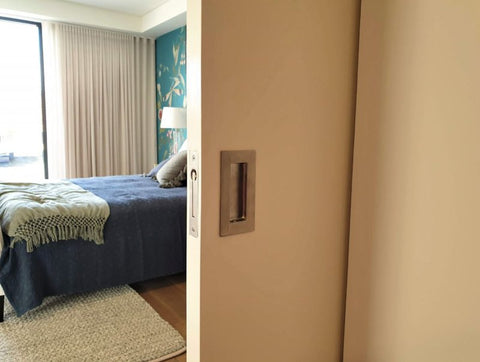 Zanda Square Sliding Door Flush Pull Kit 102x51mm Stainless Steel 5261.SS - primehardware