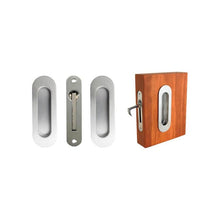 Zanda Duke Flush Pull Kit — 120×40mm Oval | Stainless Steel | 4 Finishes