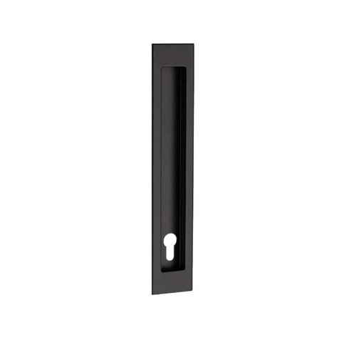 Zanda Verve Flush Pull with Euro Keyhole - Available in Various Finishes and Sizes - primehardware