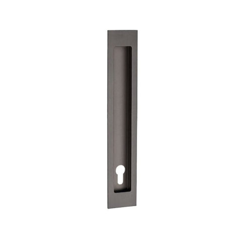Zanda Verve Flush Pull with Euro Keyhole - Available in Various Finishes and Sizes - primehardware