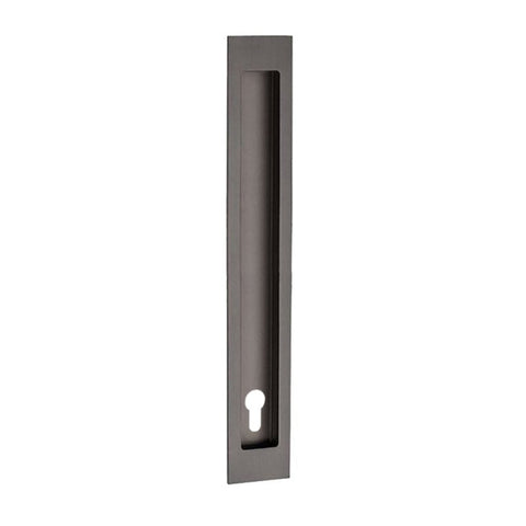 Zanda Verve Flush Pull with Euro Keyhole - Available in Various Finishes and Sizes - primehardware