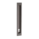 Zanda Verve Flush Pull with Euro Keyhole - Available in Various Finishes and Sizes - primehardware