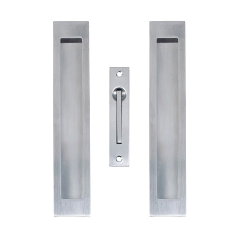 Zanda Verve Flush Pull Kit - Available in Various Finishes and Sizes - primehardware