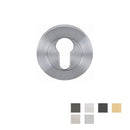 Zanda Astron Round Euro Escutcheon 55mm - Available in Various Finishes - primehardware