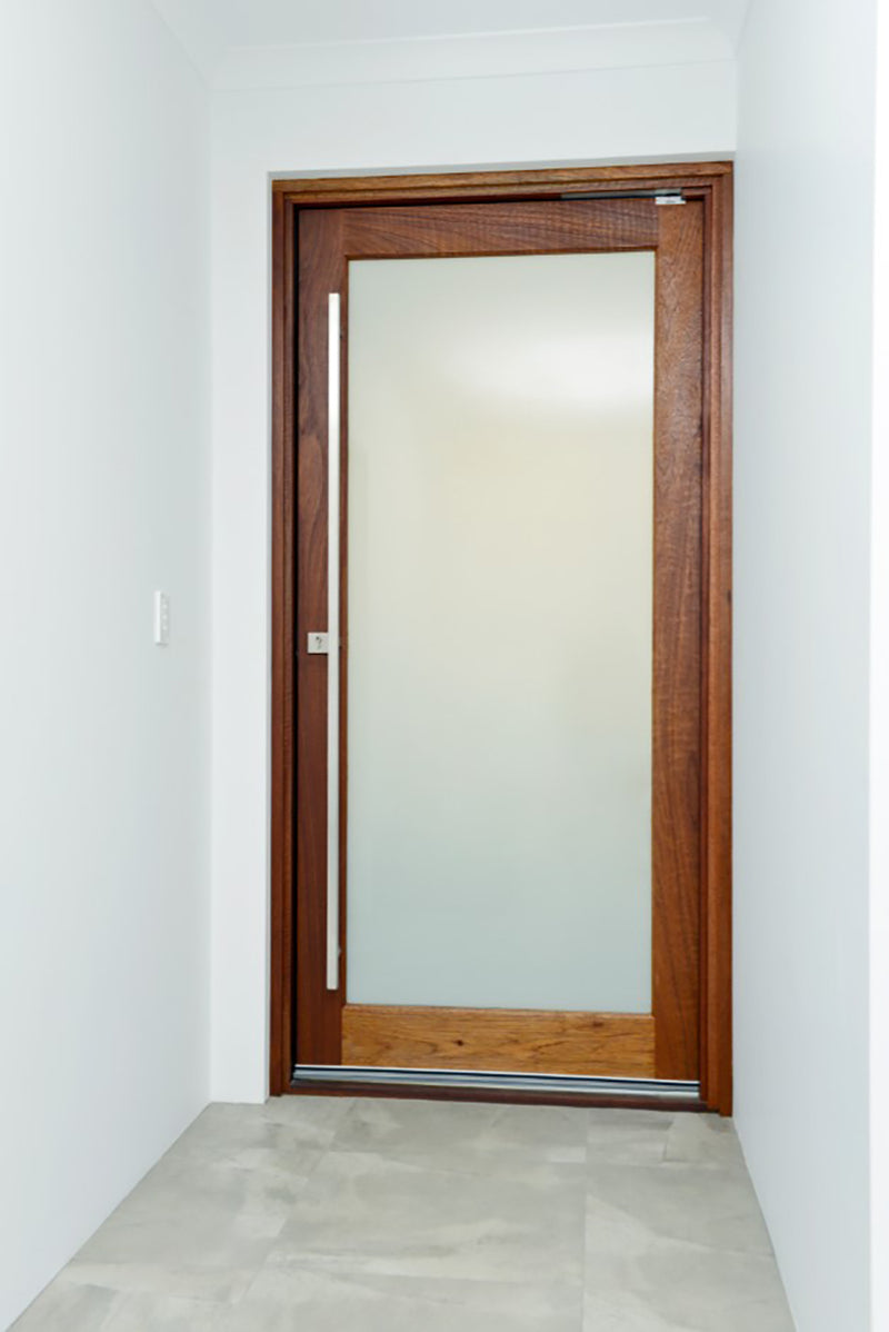 ZANDA SQUARE STRAIGHT DOOR PULL HANDLE - AVAILABLE IN VARIOUS FIXINGS AND SIZES
