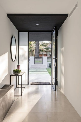 Zanda Omega Offset Round Door Pull Handle - primehardware