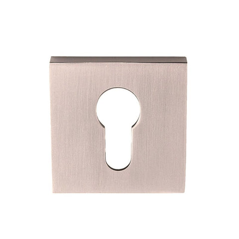 Zanda Astron Square Euro Escutcheon - Available in Various Finishes - primehardware