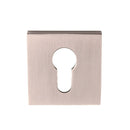 Zanda Astron Square Euro Escutcheon - Available in Various Finishes - primehardware