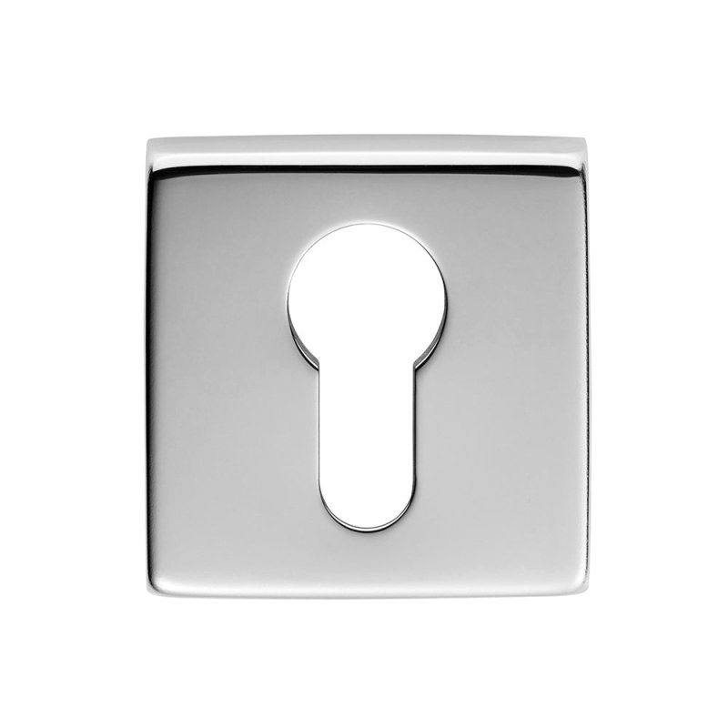 Zanda Astron Square Euro Escutcheon - Available in Various Finishes - primehardware