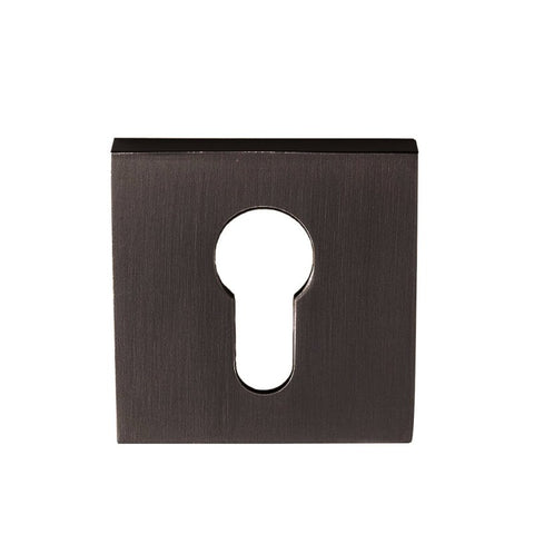 Zanda Astron Square Euro Escutcheon - Available in Various Finishes - primehardware