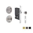 Zanda 8106+ Italian Range Privacy Flush Pull Kit - Available in Various Finishes - primehardware