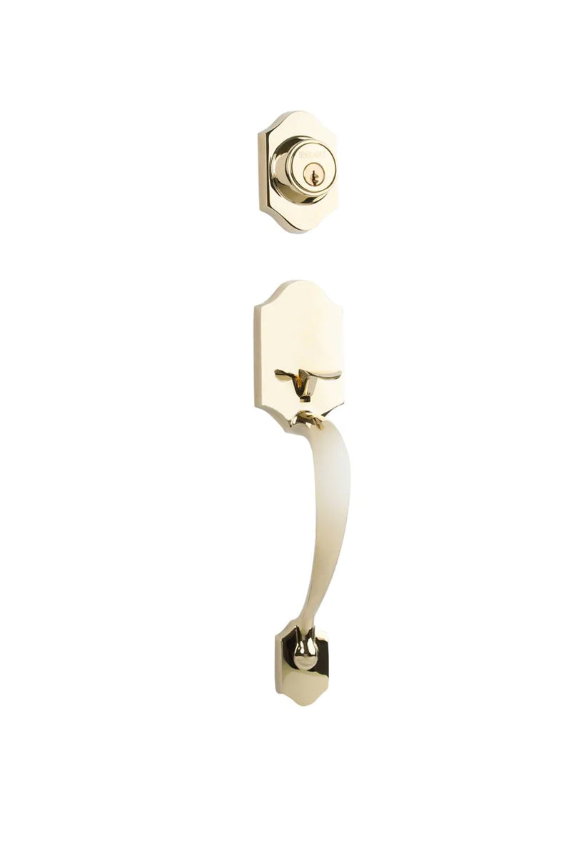 N2Lok Charente Entrance Door Handle Set