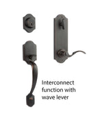 N2Lok Charente Entrance Door Handle Set - primehardware