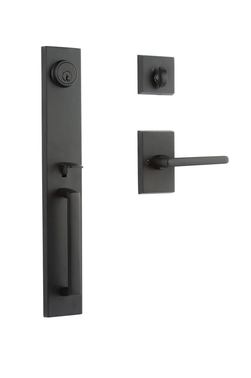 N2Lok Montpellier Entrance Door Handle Set