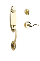 N2Lok Loire Entry Door Handle Set - primehardware