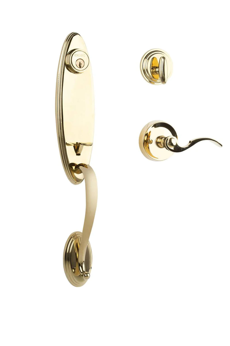 N2Lok Loire Entry Door Handle Set