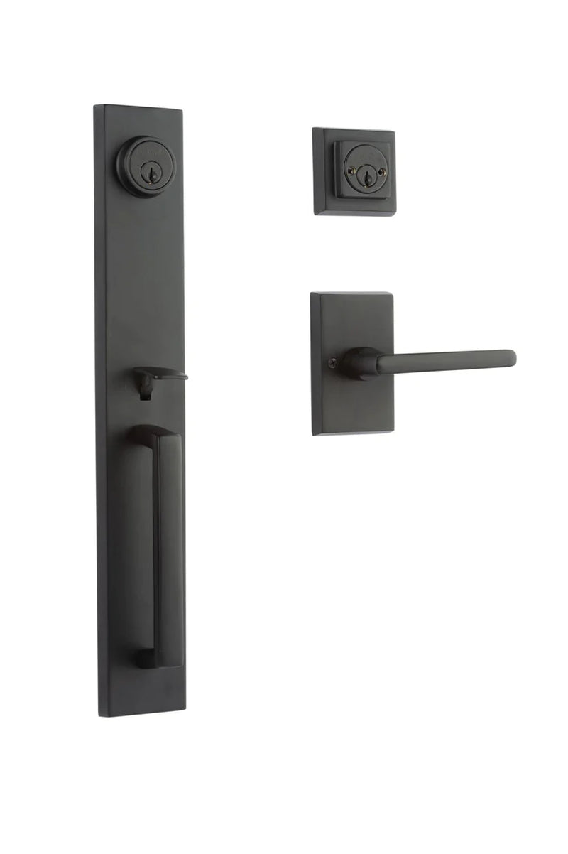 N2Lok Montpellier Entrance Door Handle Set