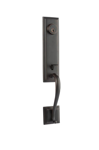 N2Lok Seine Entrance Door Handle Set - primehardware