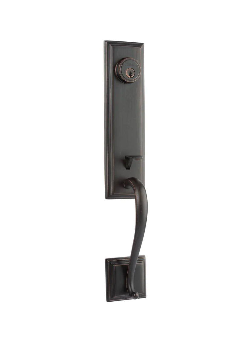 N2Lok Seine Entrance Door Handle Set