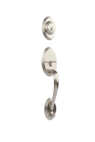 N2Lok Somme Entrance Door Handle Set - primehardware